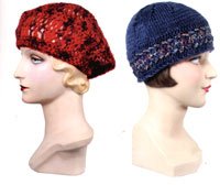 Classic Hairpin Lace Hats